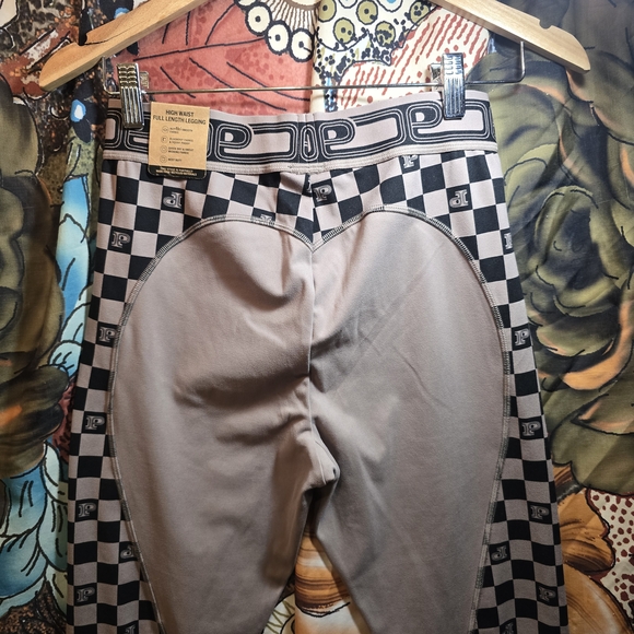 Colorful Checkered Riding Pants - Picture 3 of 10